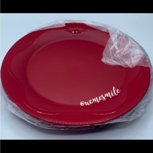 Tupperware Floresta Open House Dessert Plates - Picture 2 of 4